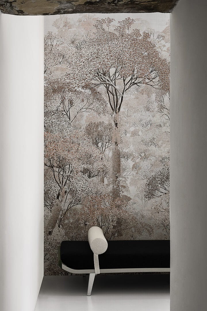 Fototapeta drzewa London Art 20020-06 Labyrinth Exclusive Wallpaper 2022 Iconic Re-Edition