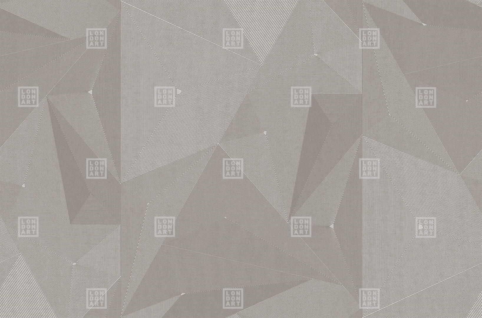 Fototapeta geometryczna 3D London Art 20026-04 Trilogy Exclusive Wallpaper 2022 Iconic Re-Edition