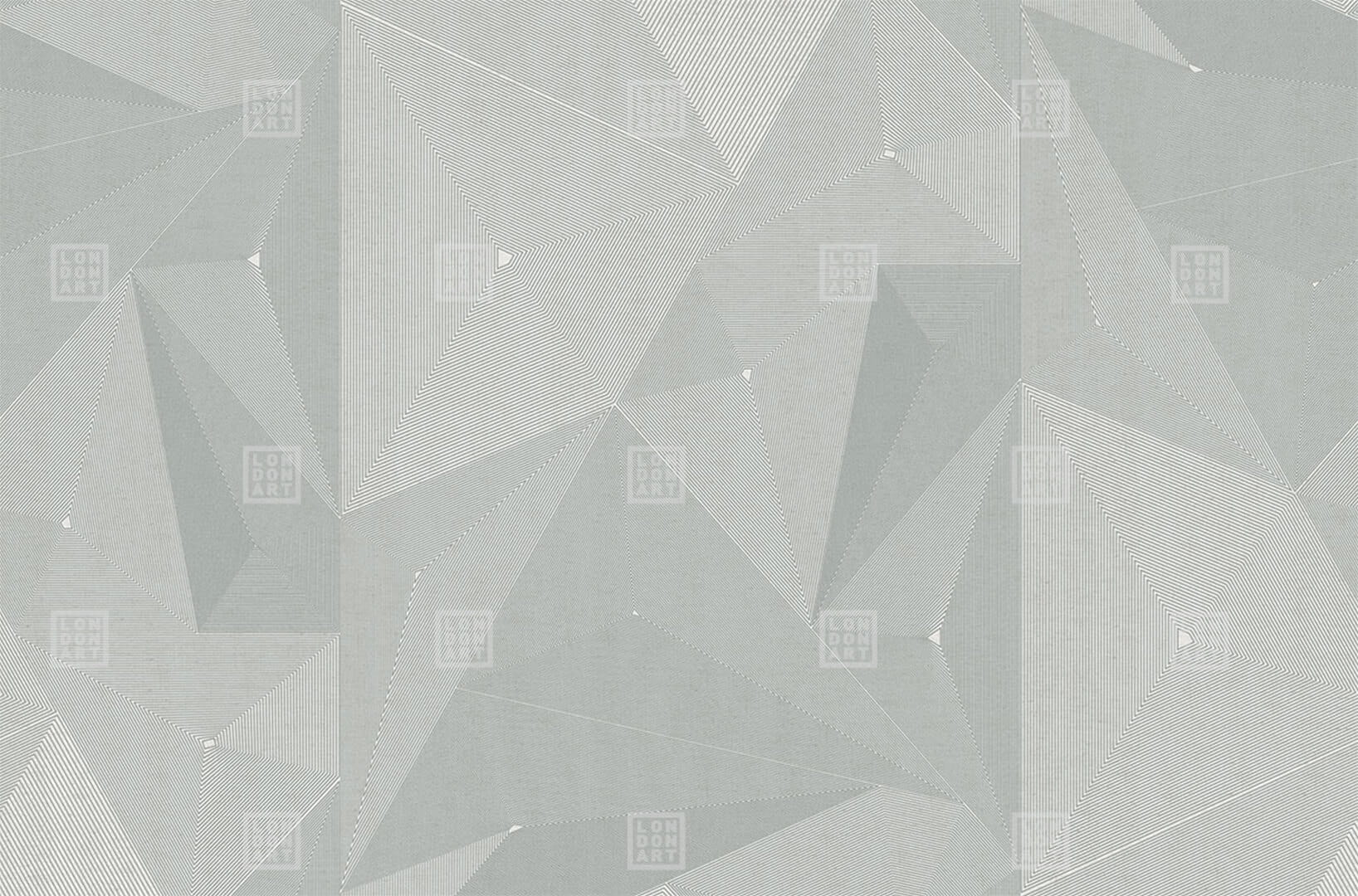Fototapeta geometryczna 3D London Art 20026-05 Trilogy Exclusive Wallpaper 2022 Iconic Re-Edition