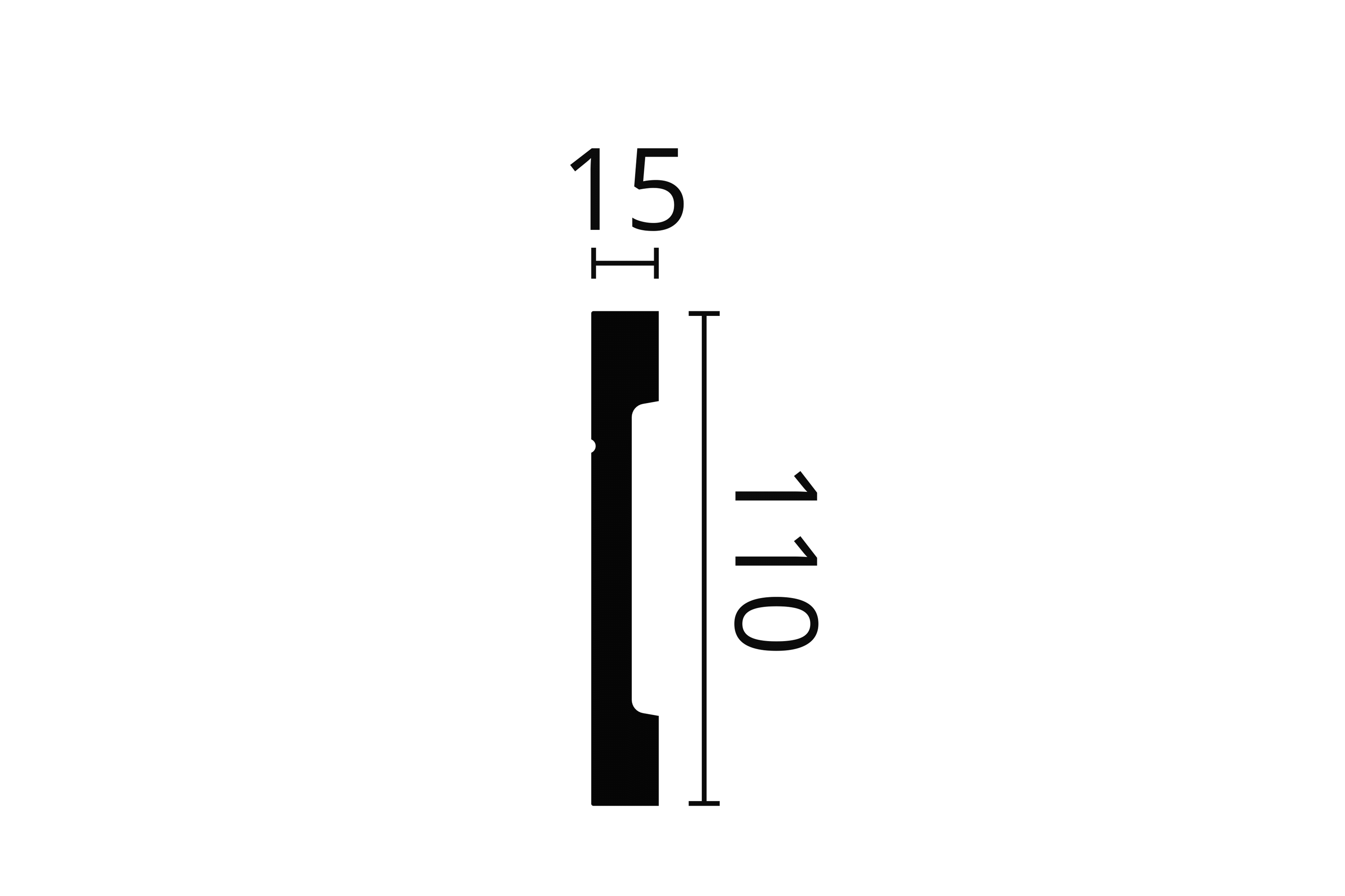 Listwa elastyczna podłogowa Wallstyl FD2 Flex Noël & Marquet Noel & Marquet wys. 11 cm