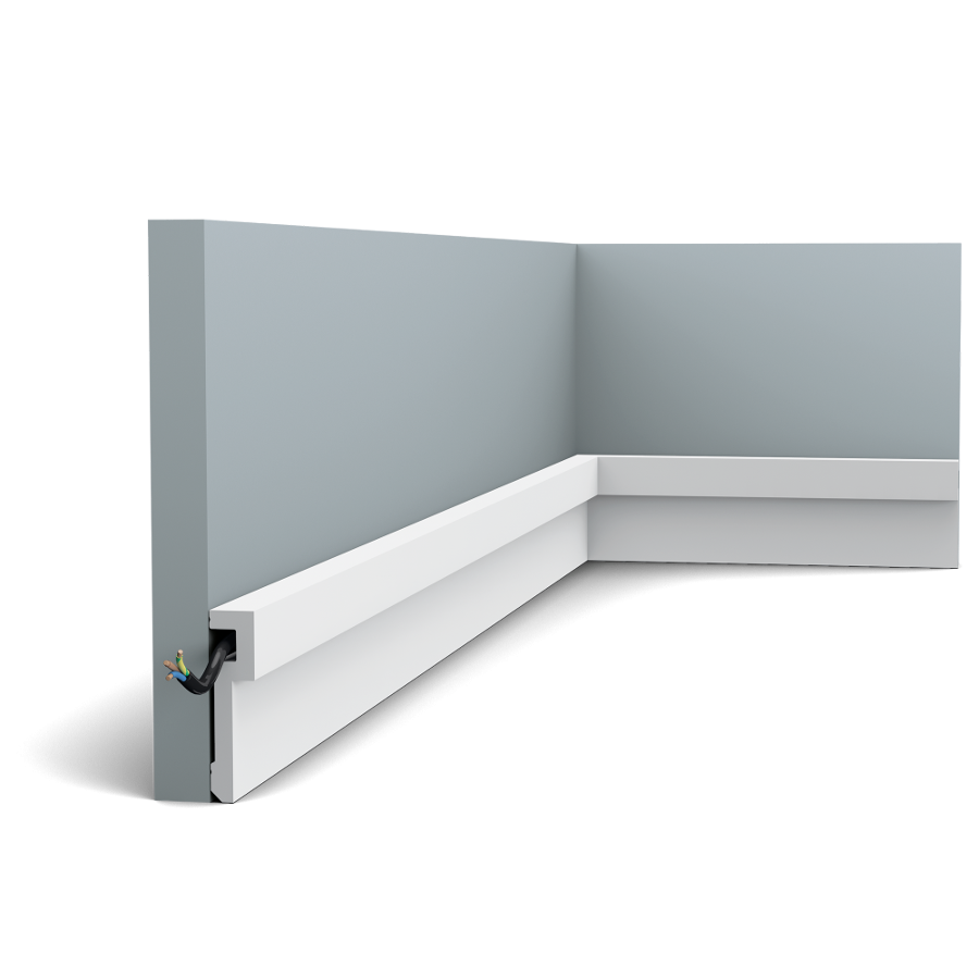 Listwa podłogowa PX198 U-STEPS Orac Decor wys. 8,3 cm