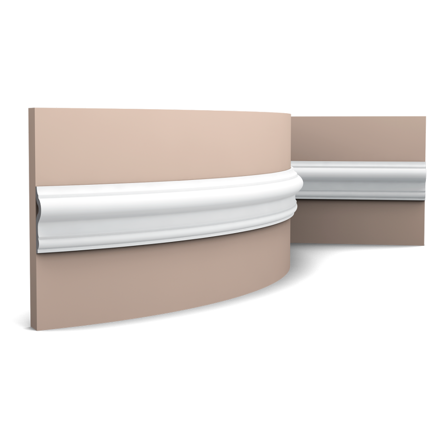 Listwa elastyczna ścienna PX202F Flex Orac Decor wys. 7,5 cm