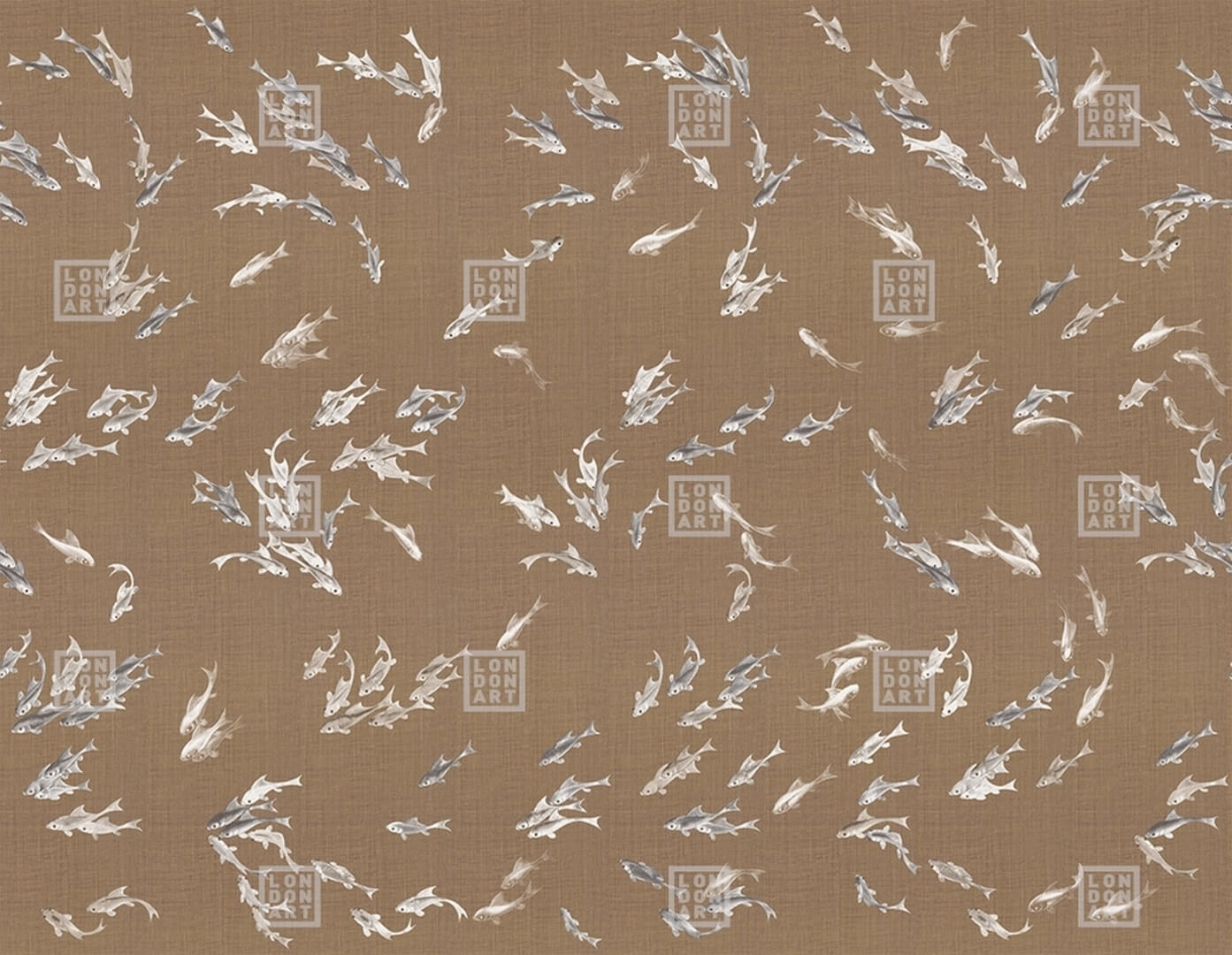 Fototapeta karpie koi London Art Hakma KMN11 B Tale Books: Kimono