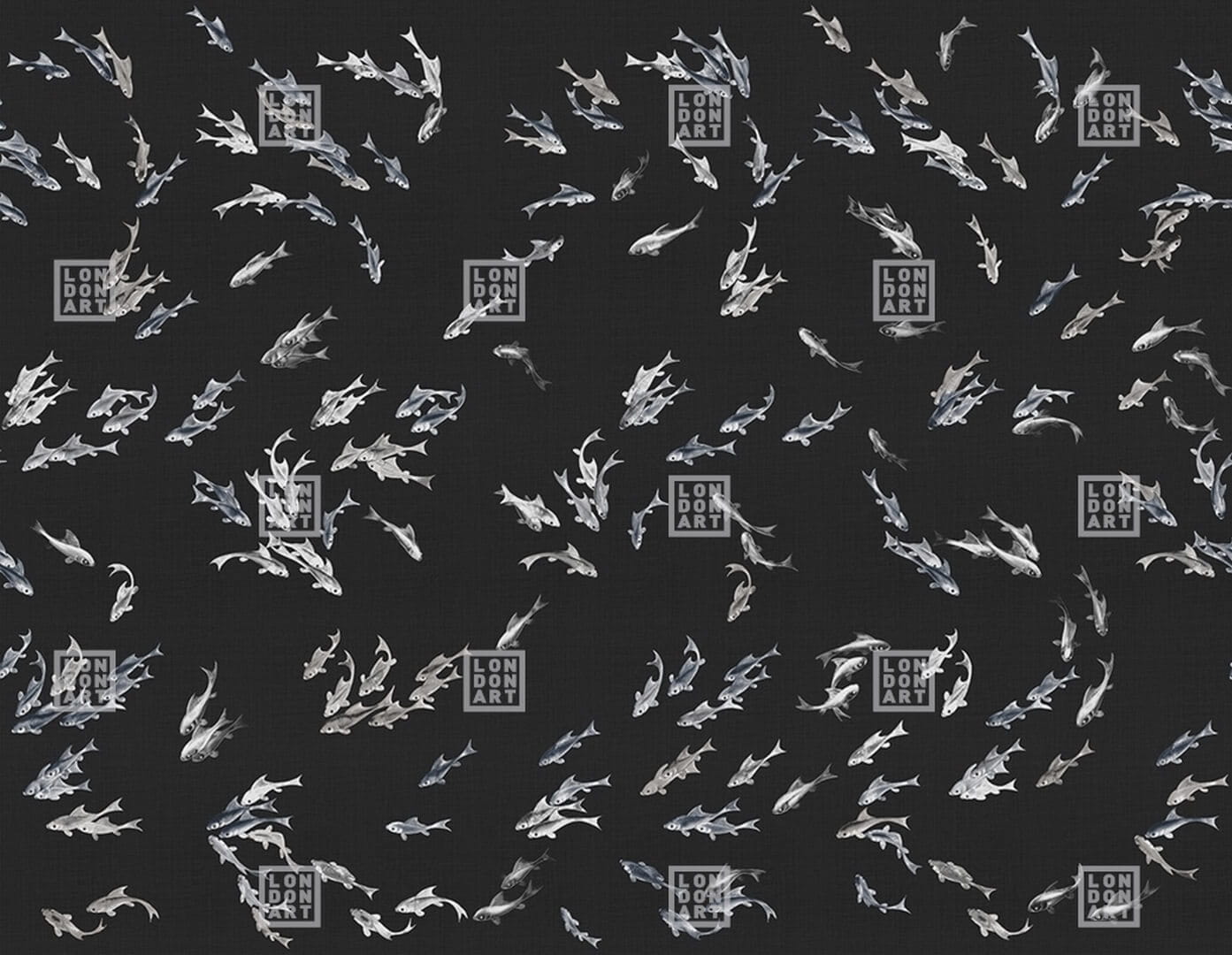 Fototapeta karpie koi London Art Hakma KMN11 C Tale Books: Kimono