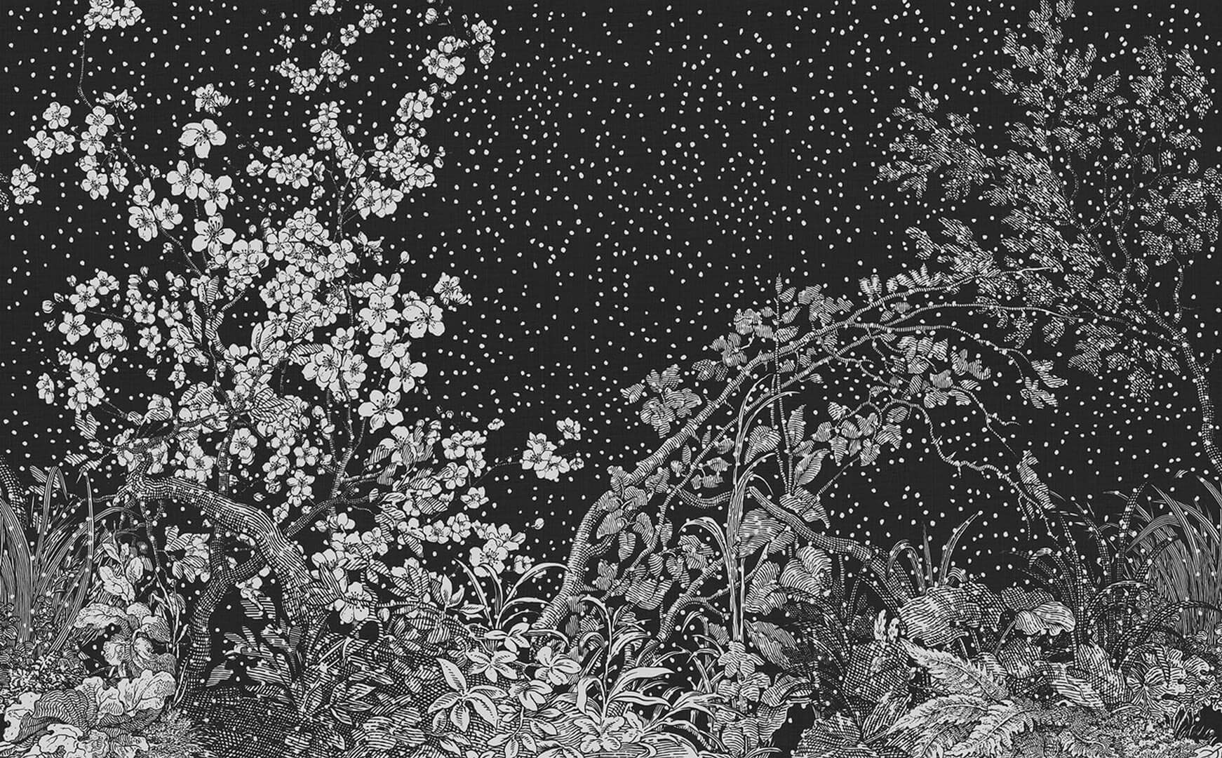 Fototapeta roślinna London Art Hiyoku KMN02 C Tale Books: Kimono