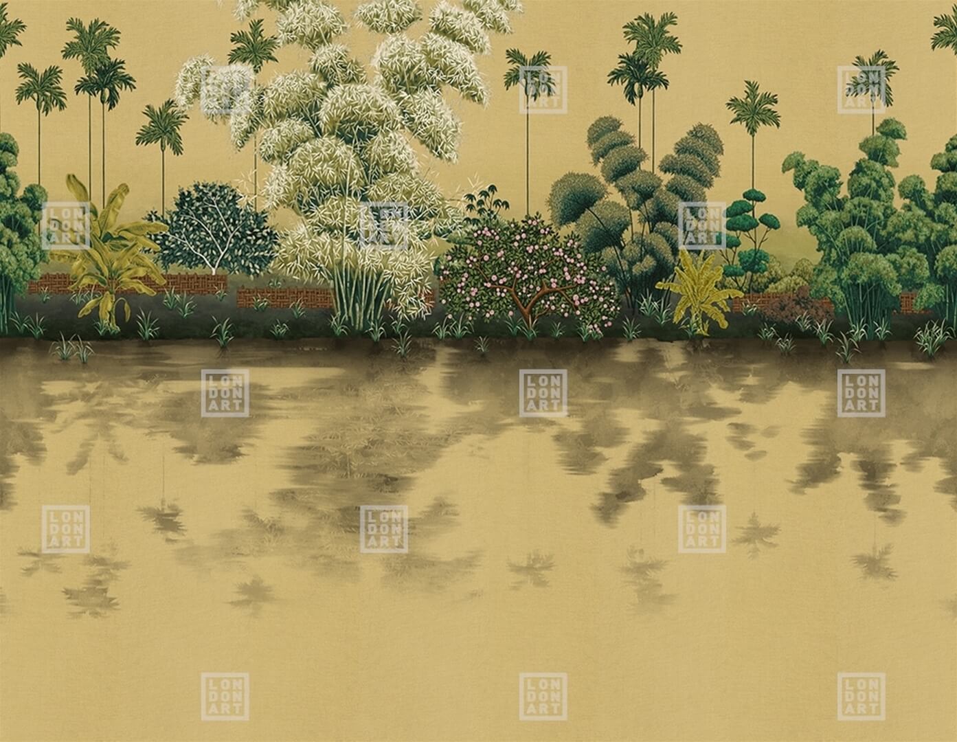 Fototapeta japoński ogród London Art Homongi KTN06 A Tale Books: Kimono