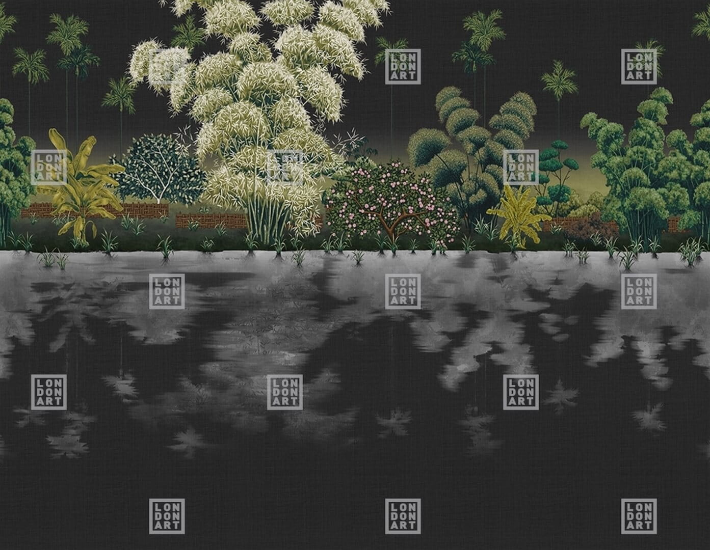 Fototapeta japoński ogród London Art Homongi KTN06 C Tale Books: Kimono