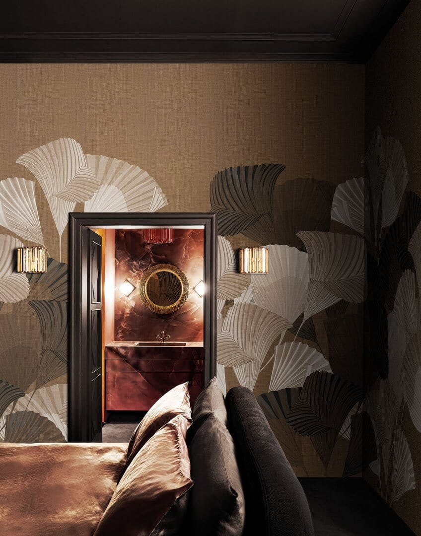 Fototapeta liście ginkgo biloba London Art Komon ktm12 B Tale Books: Kimono