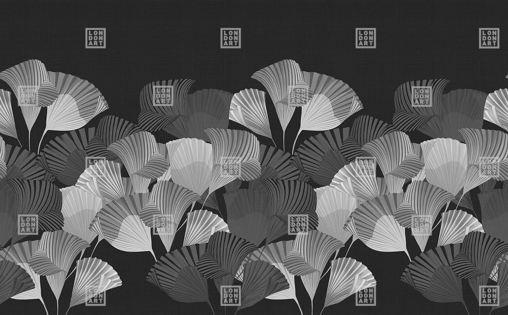 Fototapeta liście ginkgo biloba London Art Komon ktm12 C Tale Books: Kimono