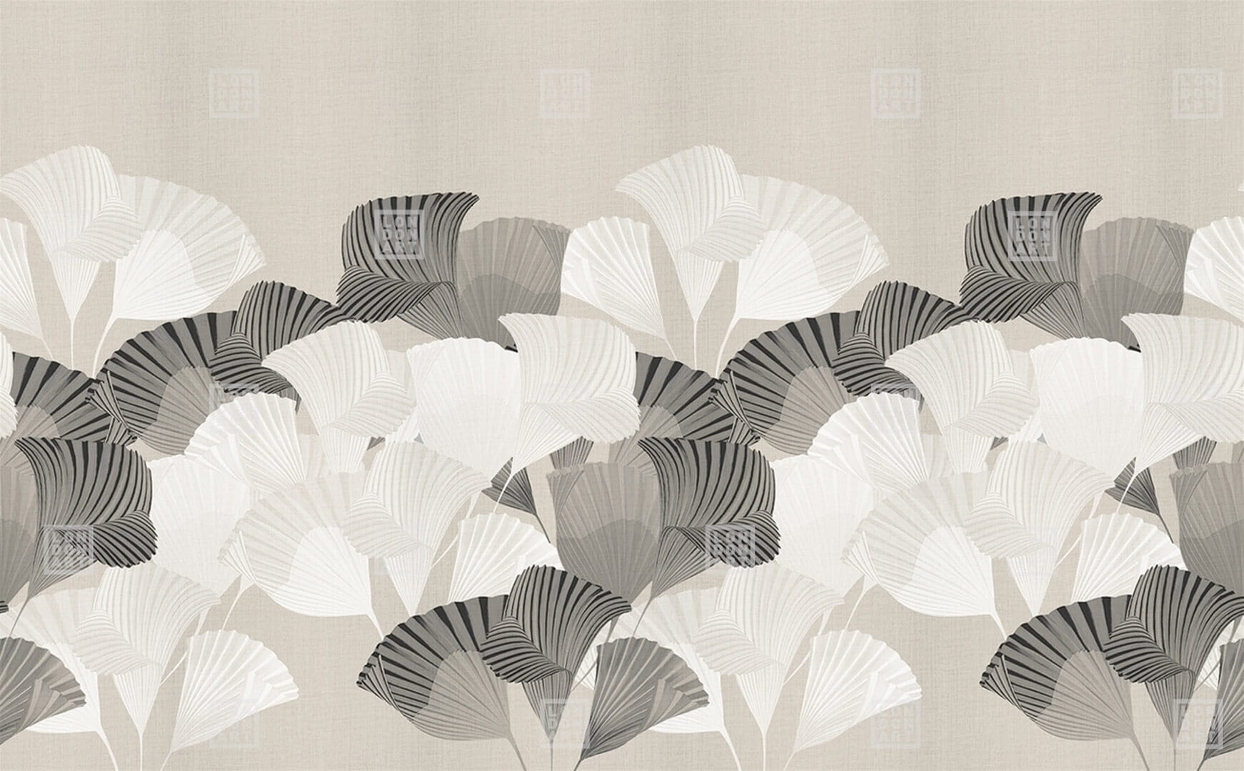 Fototapeta liście ginkgo biloba London Art Komon ktm12 E Tale Books: Kimono