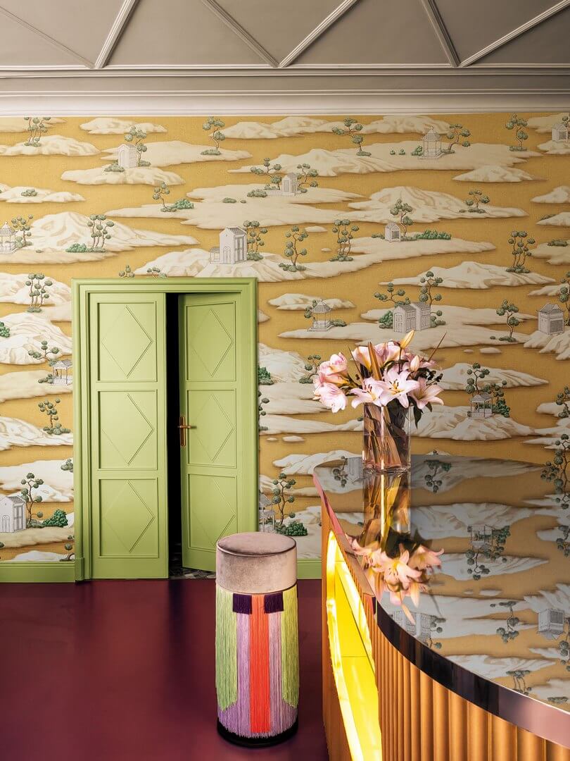 Fototapeta w japońskim stylu London Art Yukata KMN09 A Tale Books: Kimono