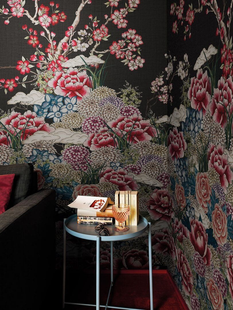 Fototapeta kwiaty London Art Zori KMN01 C Tale Books: Kimono