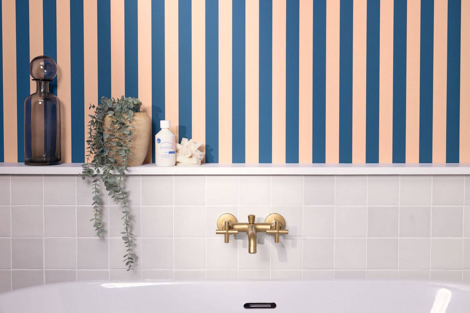 Tapeta paseczki winylowa Caselio BAI 104032000 Little Lines Basics