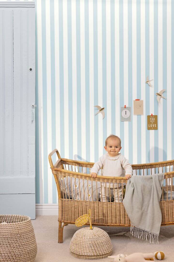 Tapeta paseczki winylowa Caselio BAI 104034000 Little Lines Basics