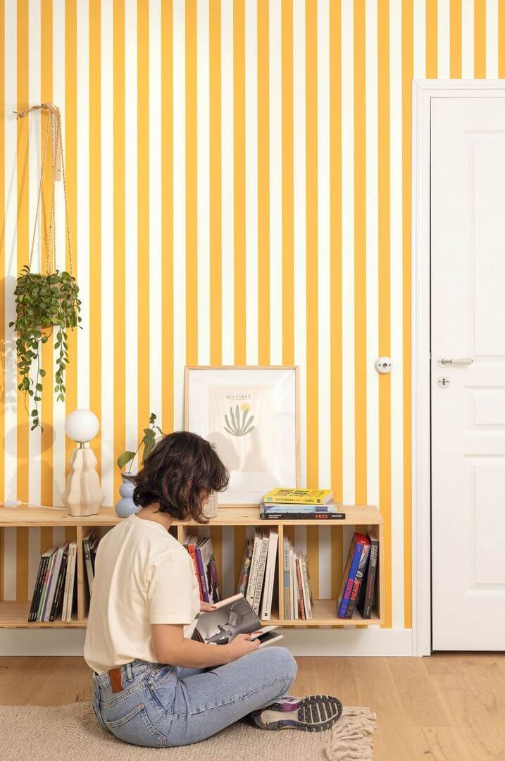 Tapeta paseczki winylowa Caselio BAI 104034000 Little Lines Basics