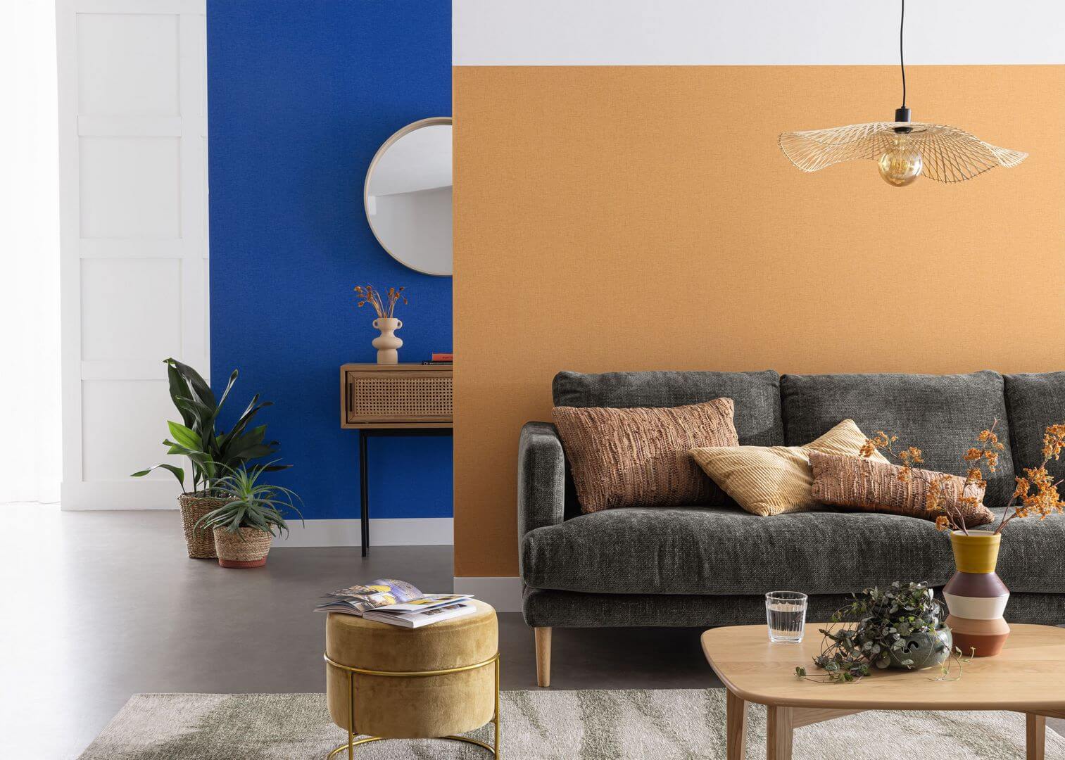 Tapeta płótno matowa Caselio GAZ 103761311 Uni Matt Gaze