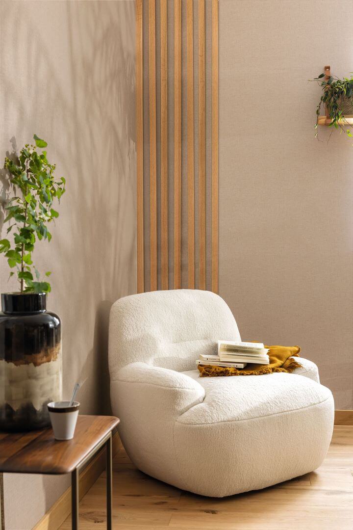 Tapeta płótno matowa Caselio GAZ 103767000 Uni Matt Gaze
