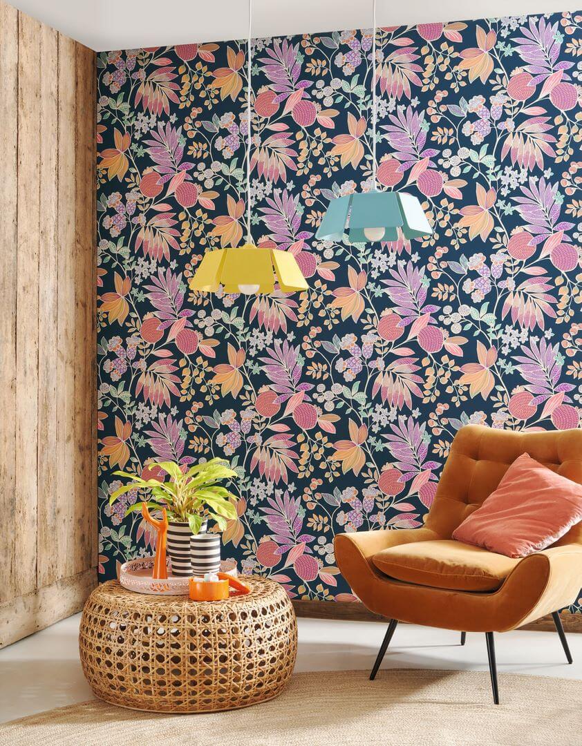 Tapeta botaniczna Casadeco CALF 88809696 Palm Springs California