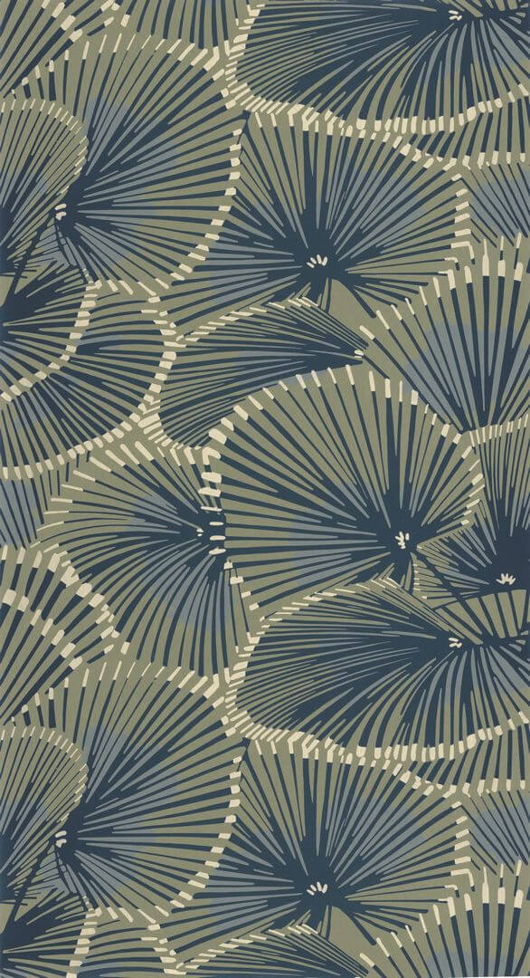 Tapeta stylizowane liście Casadeco TWNT 88647424 Cabaret Twenties