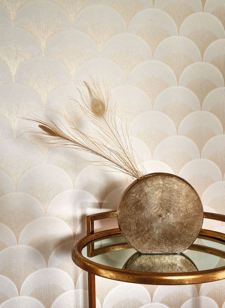 Tapeta wachlarze art-deco Casadeco TWNT 88661331 Broadway Twenties