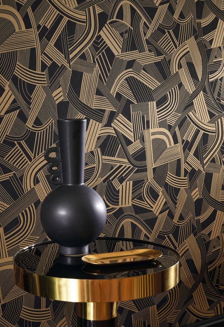 Tapeta w stylu Art Deco Casadeco TWNT 88699229 Music Hall Twenties