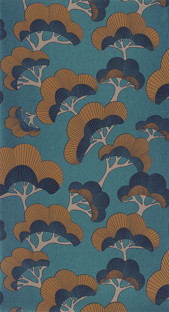 Tapeta drzewa Casadeco KYTO 88716697 Goyo Matsu Kyoto