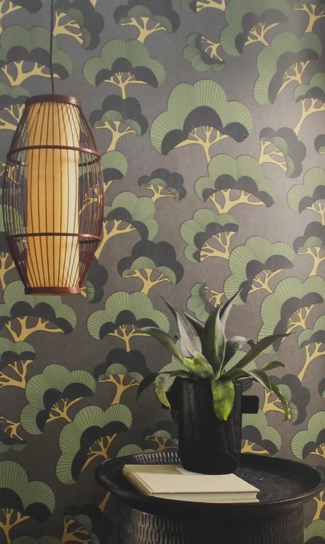 Tapeta drzewa Casadeco KYTO 88716697 Goyo Matsu Kyoto