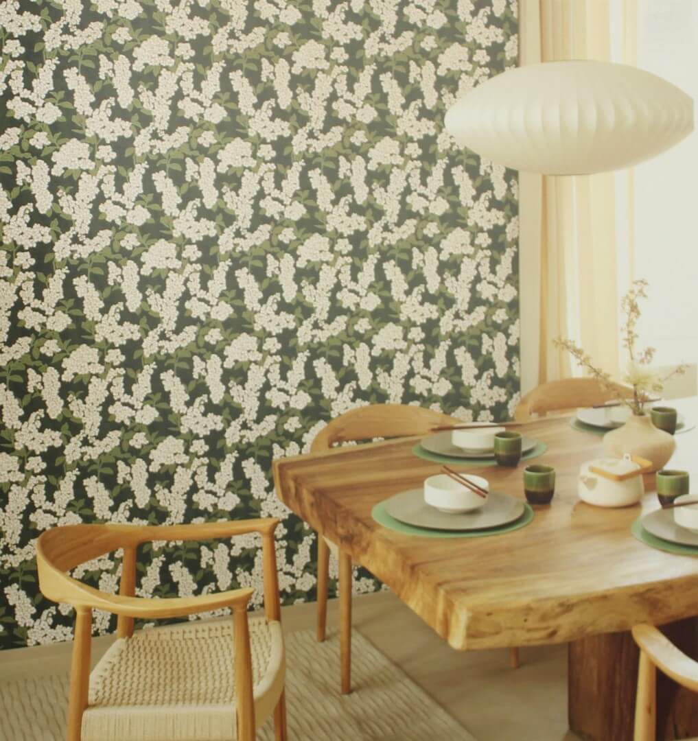 Tapeta kwiaty Casadeco KYTO 88738744 Ume Kyoto