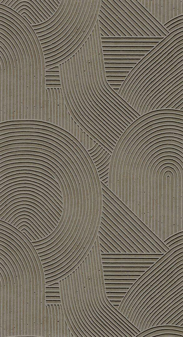 Tapeta zakrzywione linie Casadeco KYTO 88757921 Jordin Des Pierres Kyoto