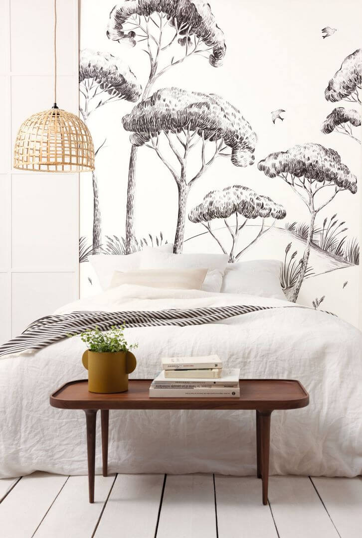 Mural drzewa Caselio MLGT 104170967 Pinea Moonlight II