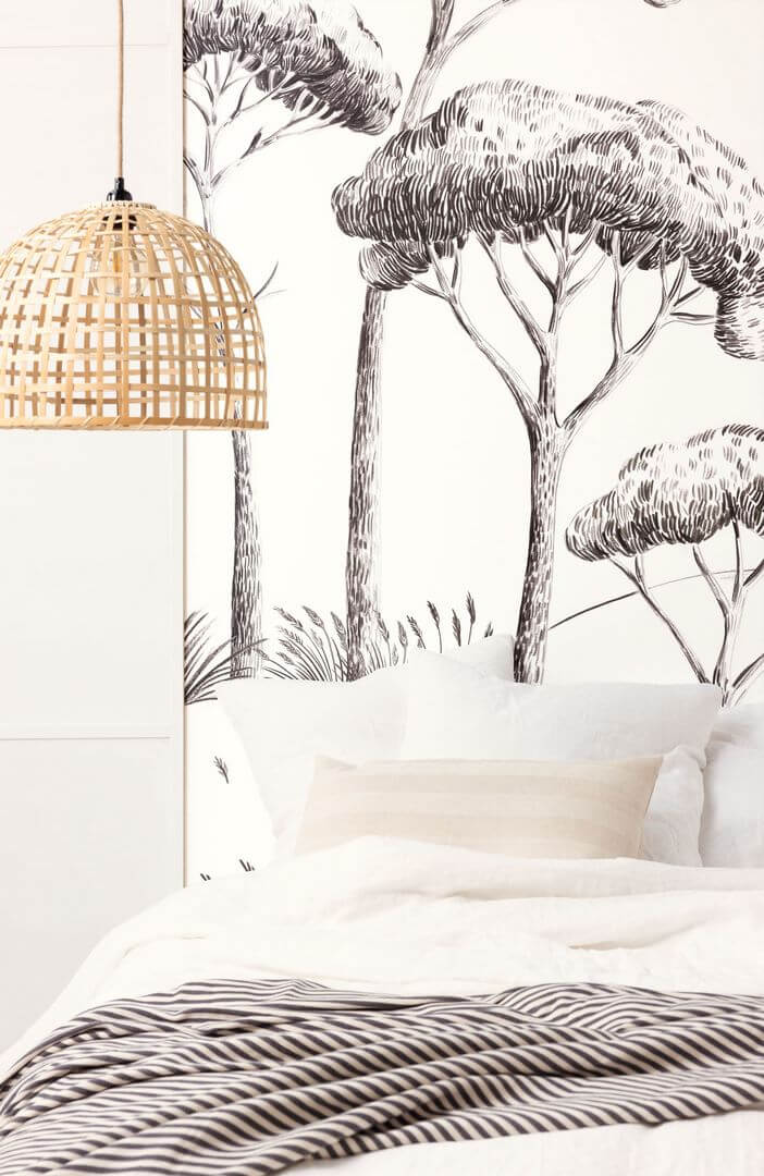 Mural drzewa Caselio MLGT 104170967 Pinea Moonlight II