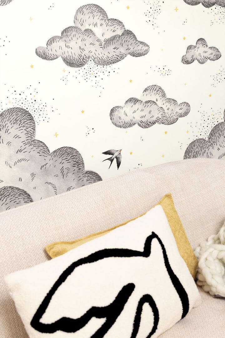 Mural chmury Caselio MLGT 104190989 Celeste Moonlight II