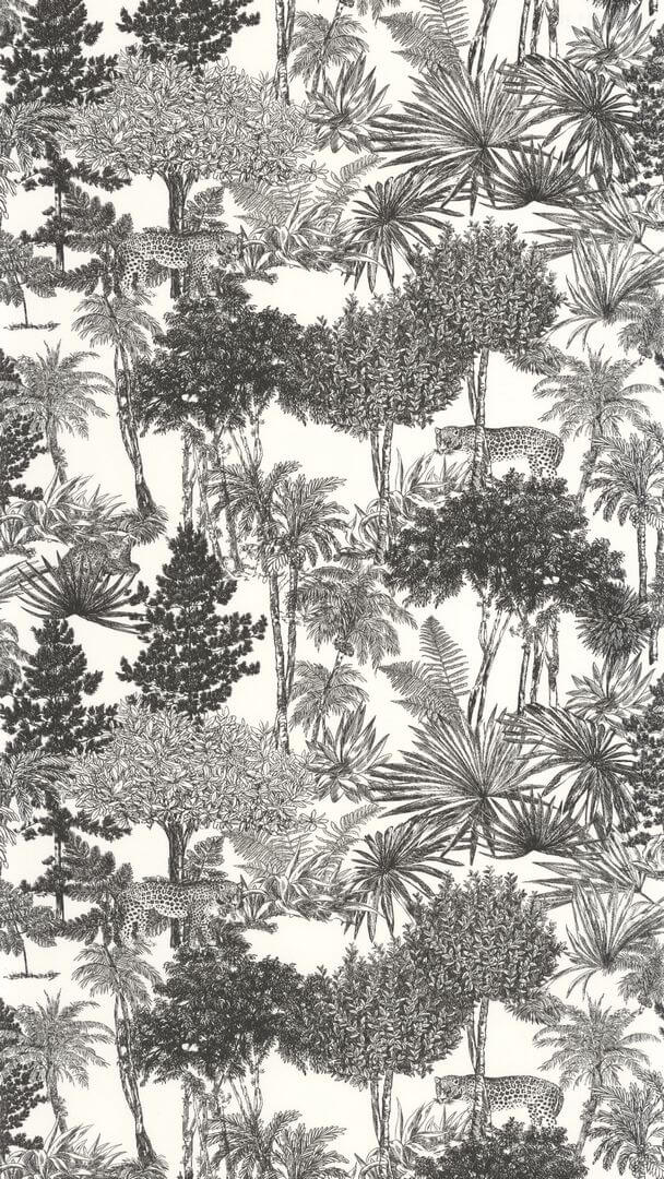 Tapeta dżungla Caselio MLGT 104280974 Dream Forest Moonlight II