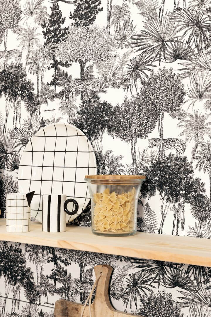 Tapeta dżungla Caselio MLGT 104280974 Dream Forest Moonlight II