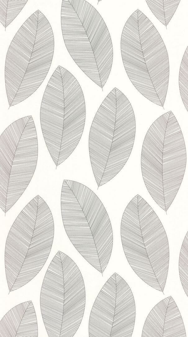 Tapeta duże liście Caselio MLGT 104310927 Graphic Leaves Moonlight II