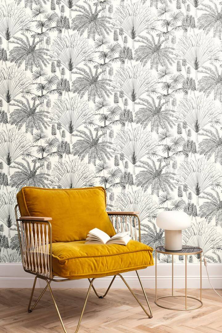 Tapeta egzotyczne drzewa Caselio MLGT 104330956 Paradisia Moonlight II