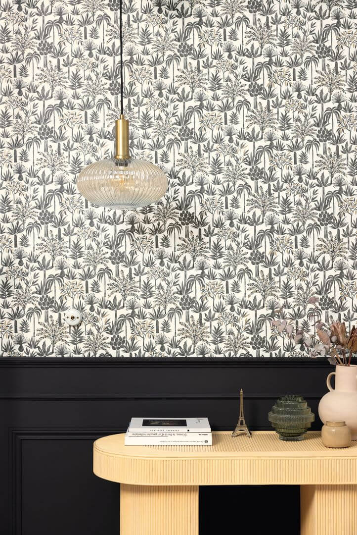 Tapeta palmowy gaj Caselio MLGT 104350957 Wild Life Moonlight II
