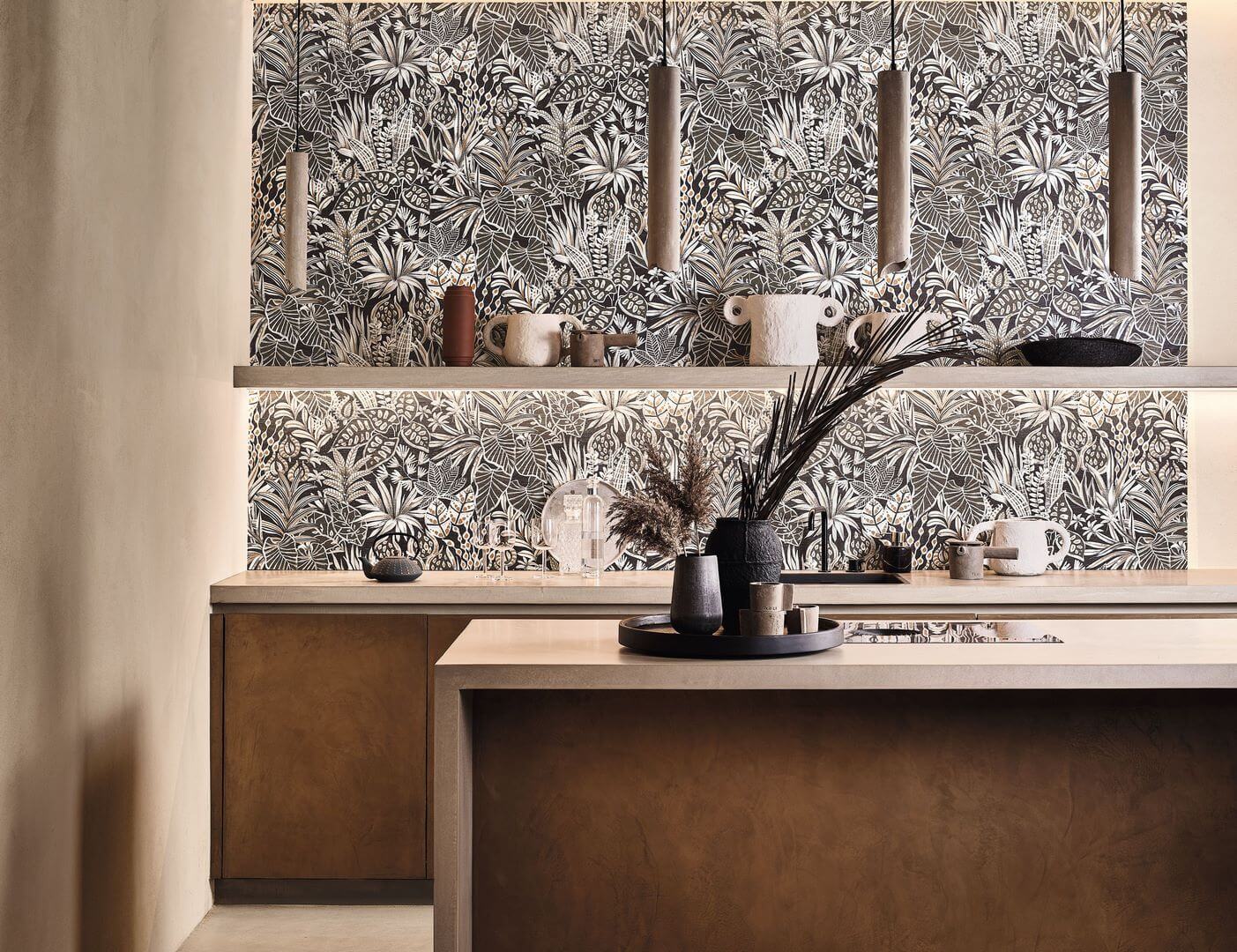 Tapeta w kuchni inspiracje - 75950916 Casamance