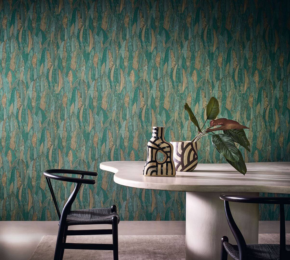 Tapeta liście eukaliptusa Casamance 75961222 Neluwa Golfe Du Bengale