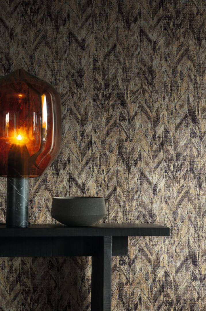 Tapeta tekstylna Casamance 71100374 Arapaho Jasper