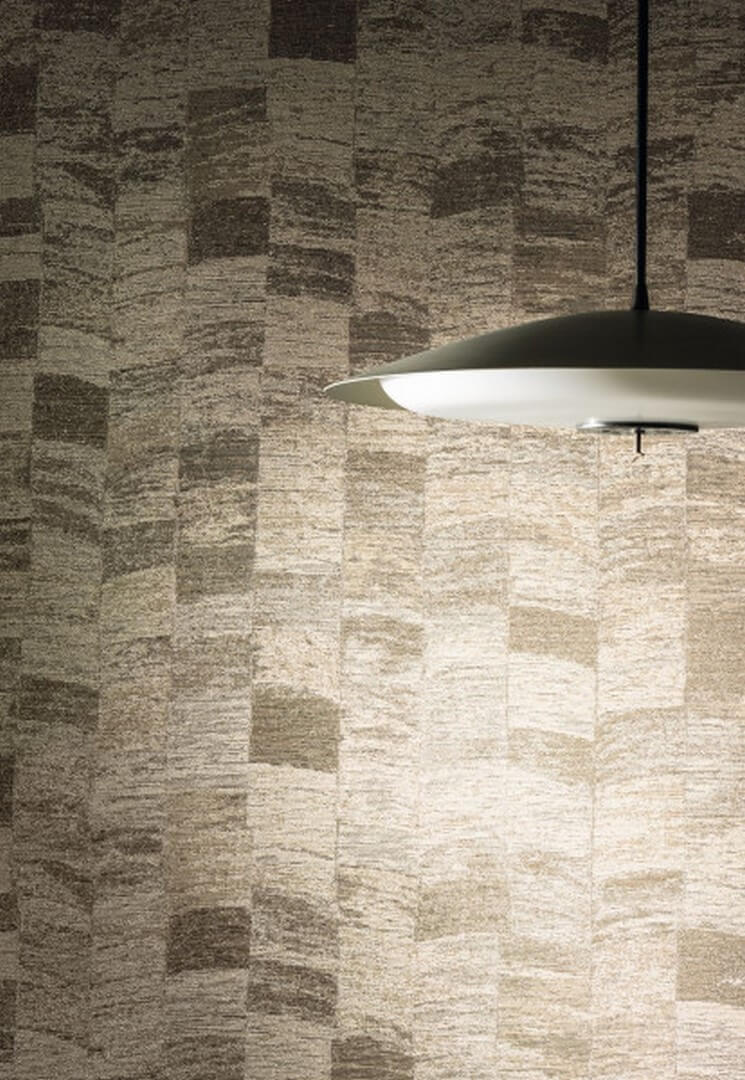 Tapeta tekstylna geometryczna Casamance 71120214 Pueblos Jasper