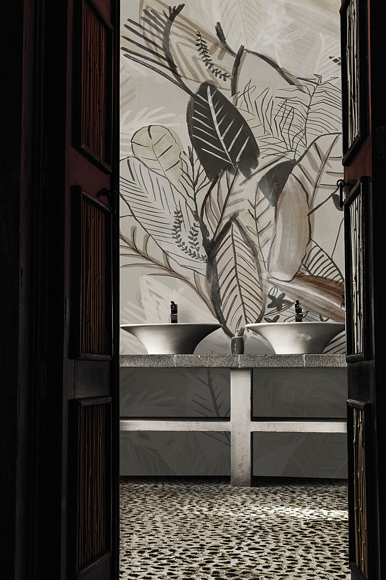 Tapeta Łazienkowa Londonart 20512 02 Dea GlassWallpaper 2020