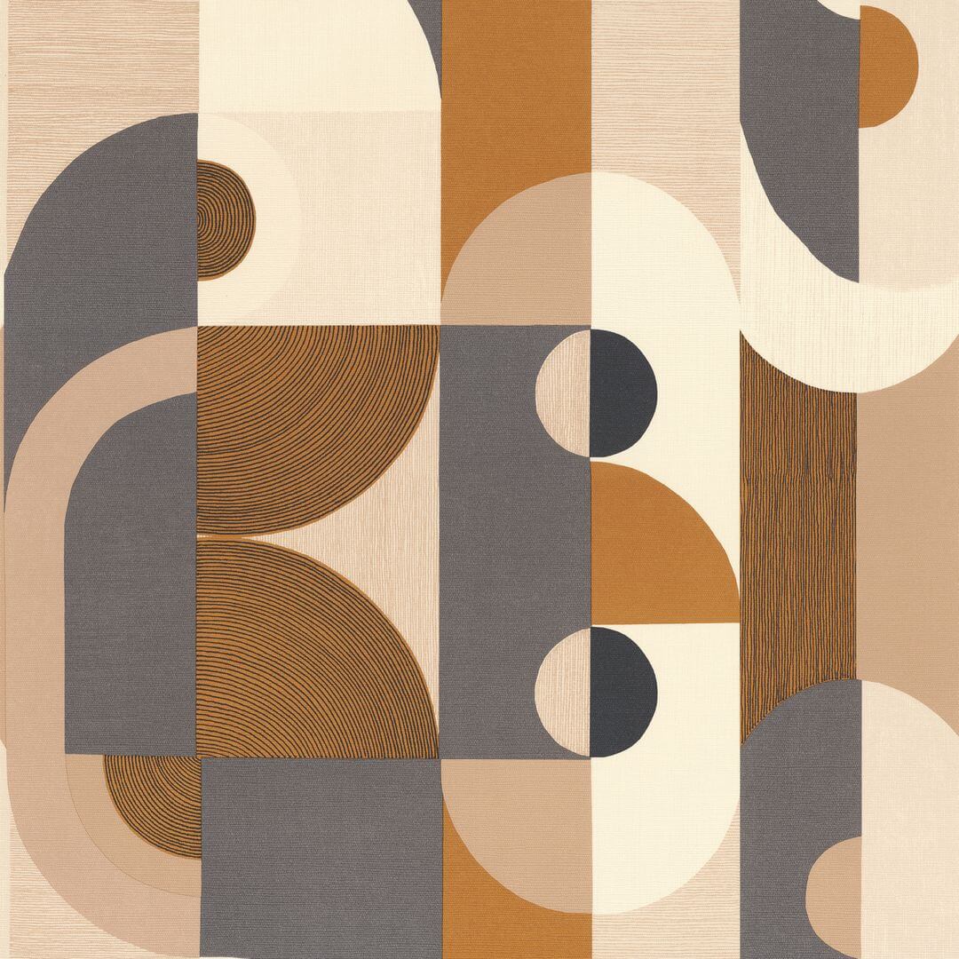 Tapeta geometryczna abstrakcja Casamance 75990202 Vassily Mouvements