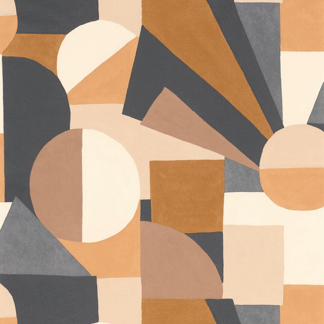 Tapeta geometryczna Casamance 76011018 Sonia Mouvements