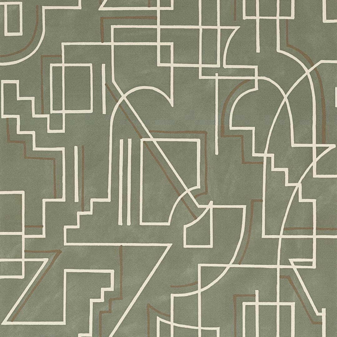 Tapeta linie geometryczna Casamance 76021630 Alexander Mouvements