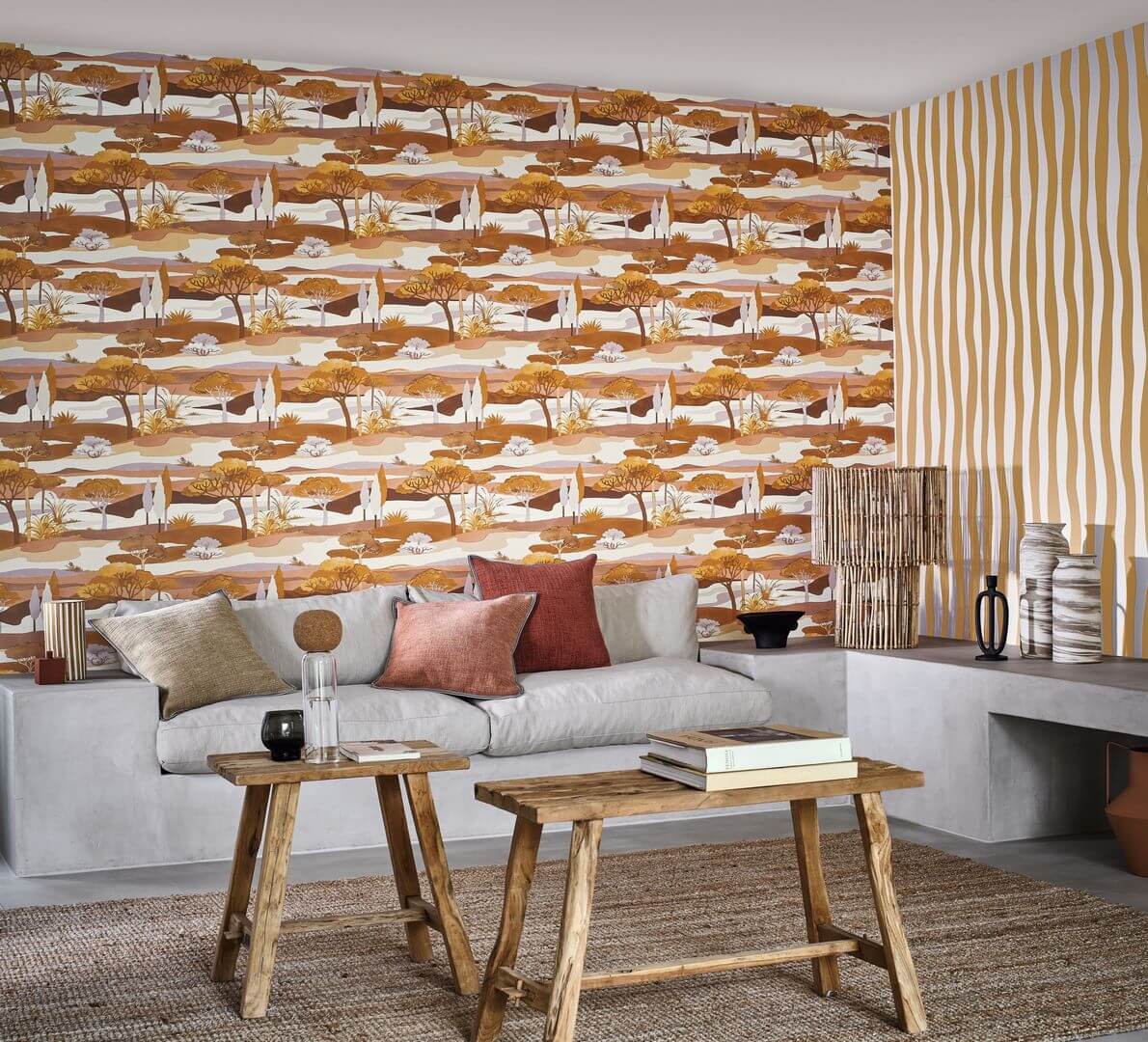 Tapeta drzewa Casamance 75870304 Cap Ferret L'Ile Aux Oiseaux