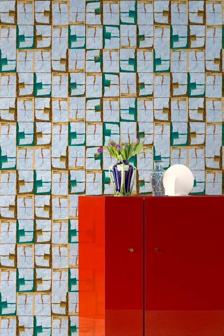 Fototapeta geometryczna Wall&Deco WDAT2302 Arthur's theme Contemporary 2023