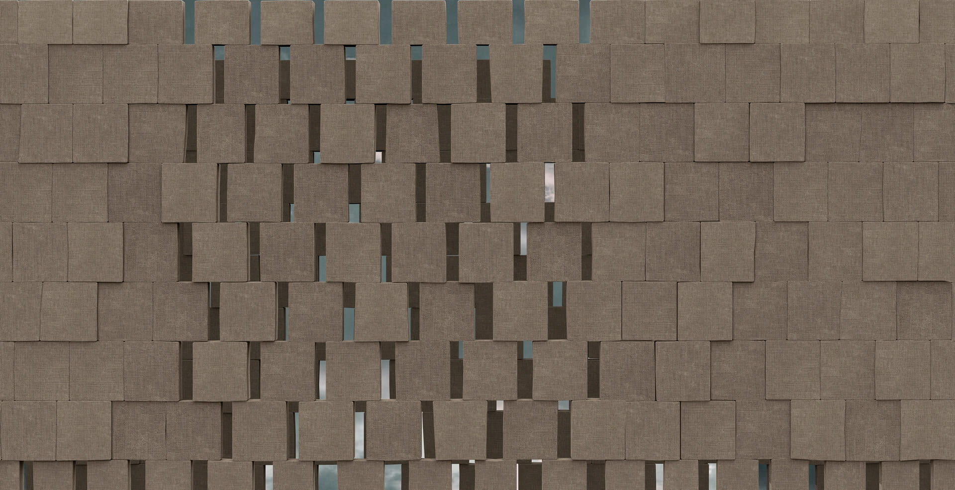 Fototapeta geometryczna z efektem 3D Wall&Deco WDBR2301 Bricks Contemporary 2023