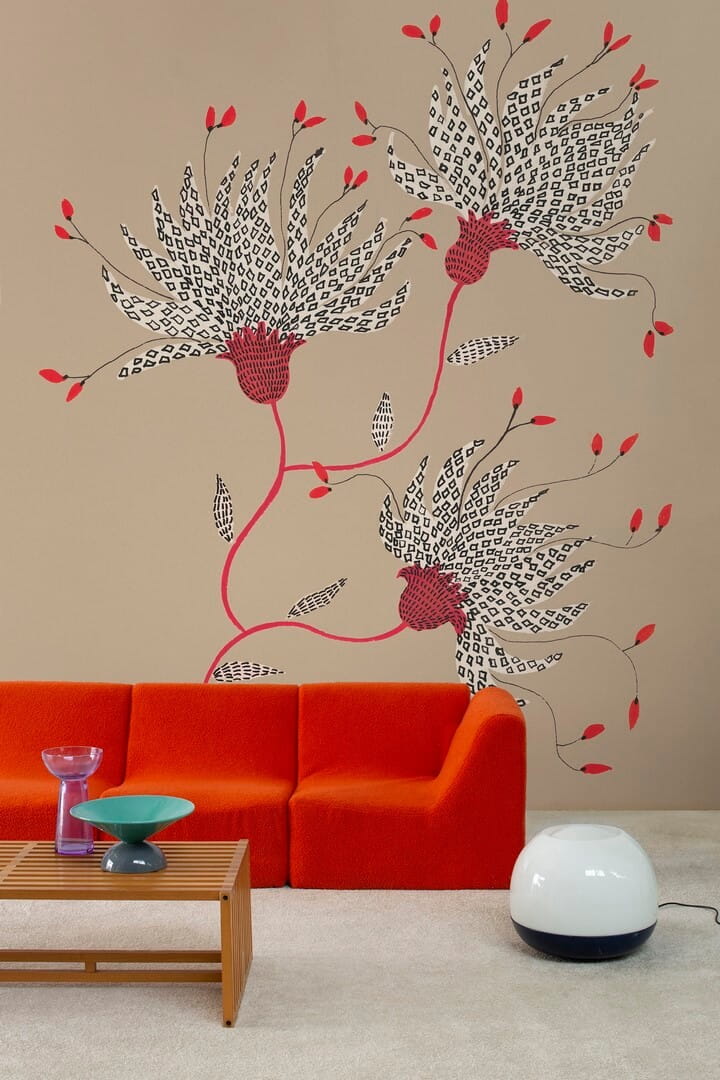 Fototapeta roślinna Wall&Deco WDCF2302 In choro florum Contemporary 2023
