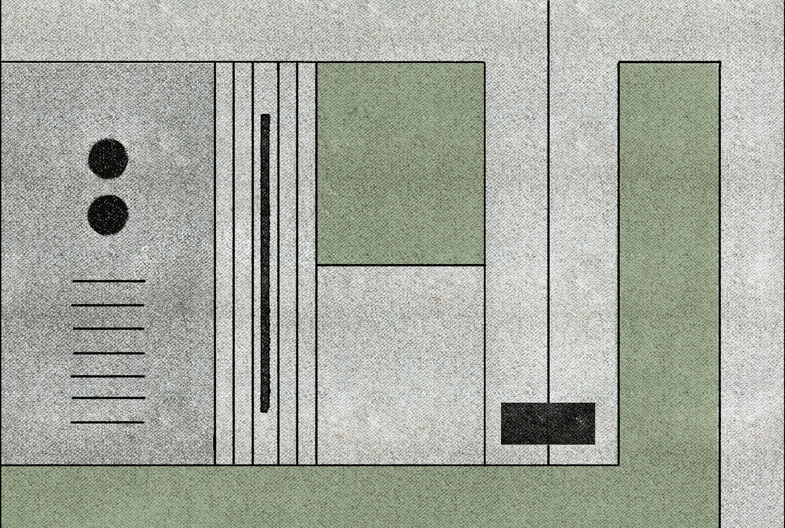 Fototapeta geometryczna Wall&Deco WDEI2301 Eileen Contemporary 2023